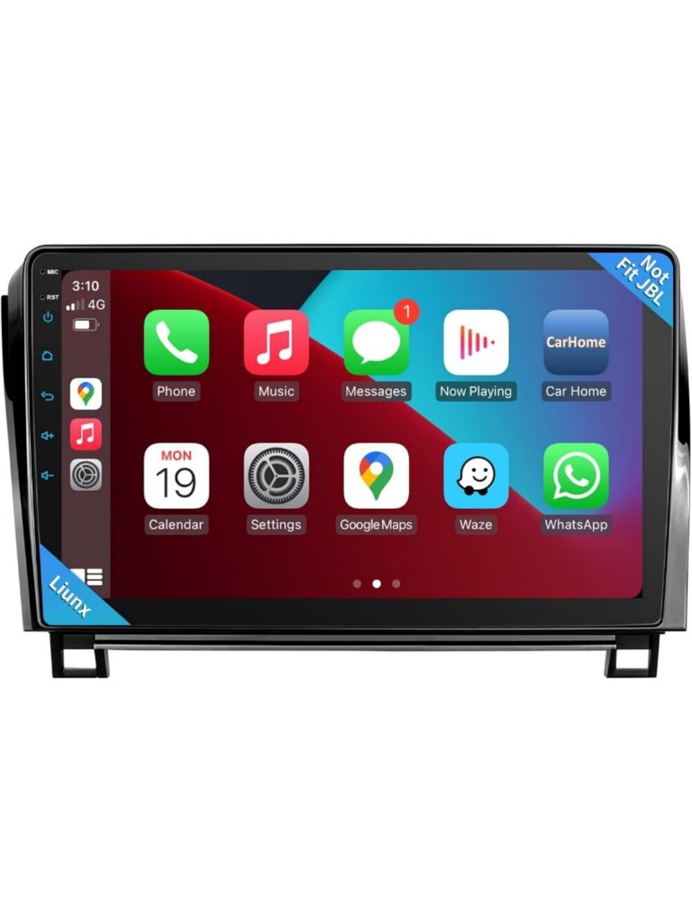 10-Inch Car Stereo for Toyota Tundra & Sequoia | Wireless CarPlay, Android Auto